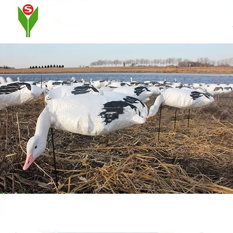 Plastic Inflatable Canda Goose Decoy for Outdoor Hunting