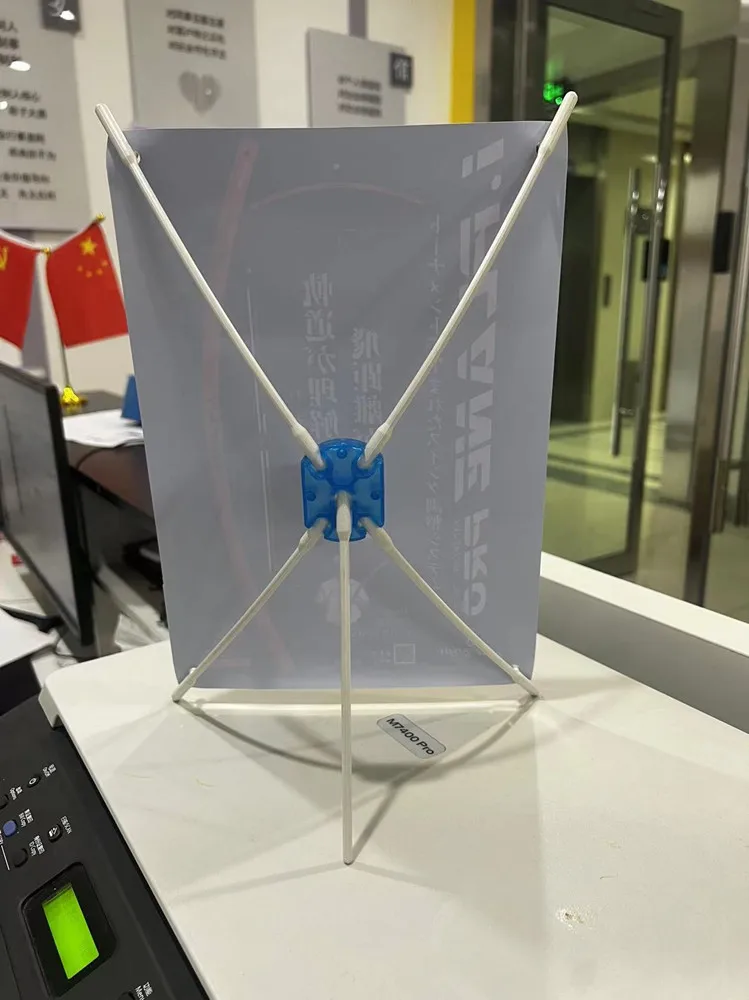 Factory Mini Tabletop X Banner Stand Pp Synthetic Printing A3 A4 Economic Mini X Banner Stand