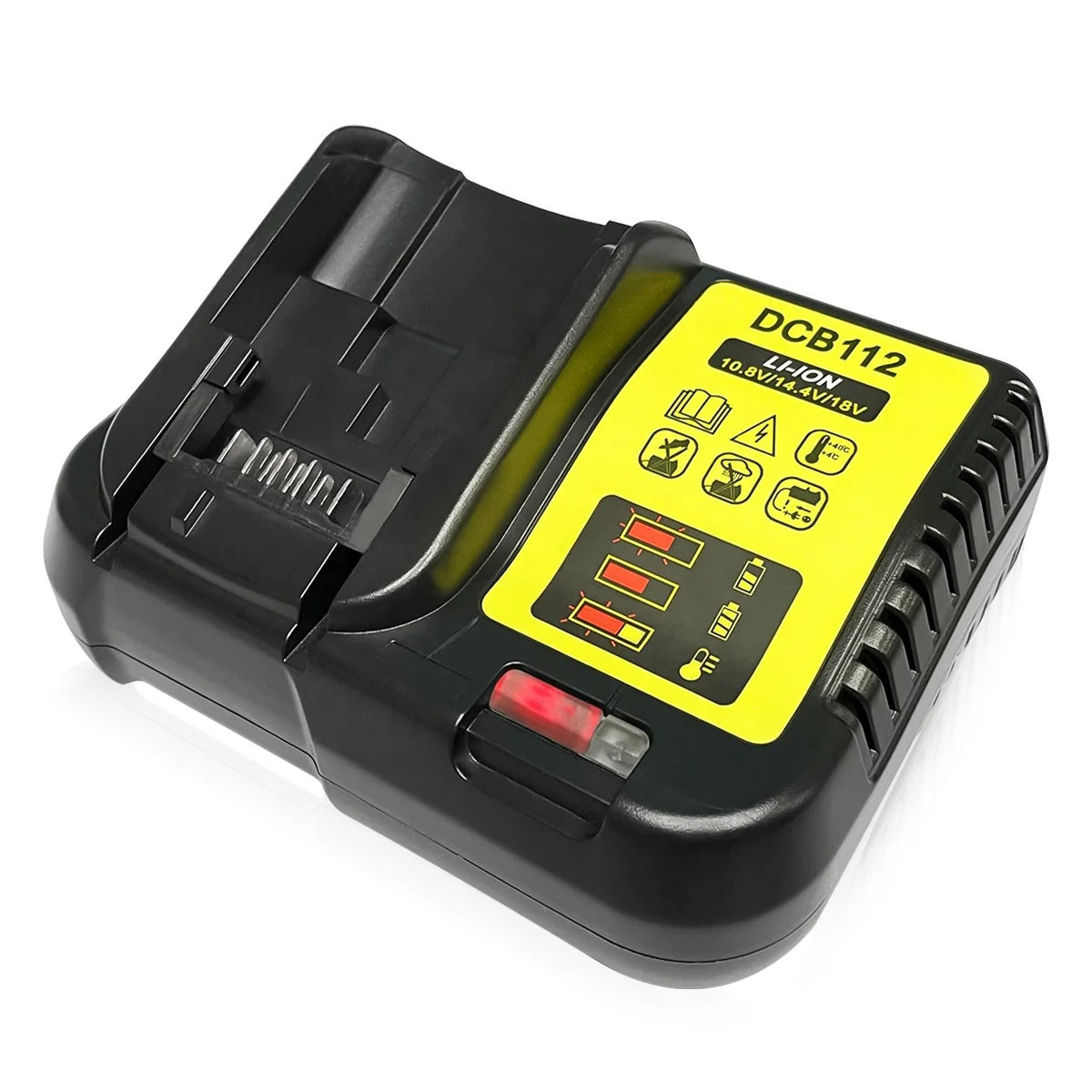 DCB112 Replacement Battery Charger for Dewalt Charger DCB101 Dewalt 12V & 20V MAX Lithium-Ion Batteries DCB206 DCB205 DCB204
