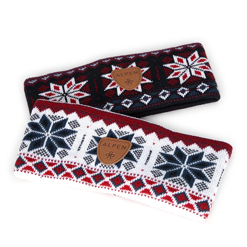 Женские Утепленные зимние повязки на голову 23 см7035