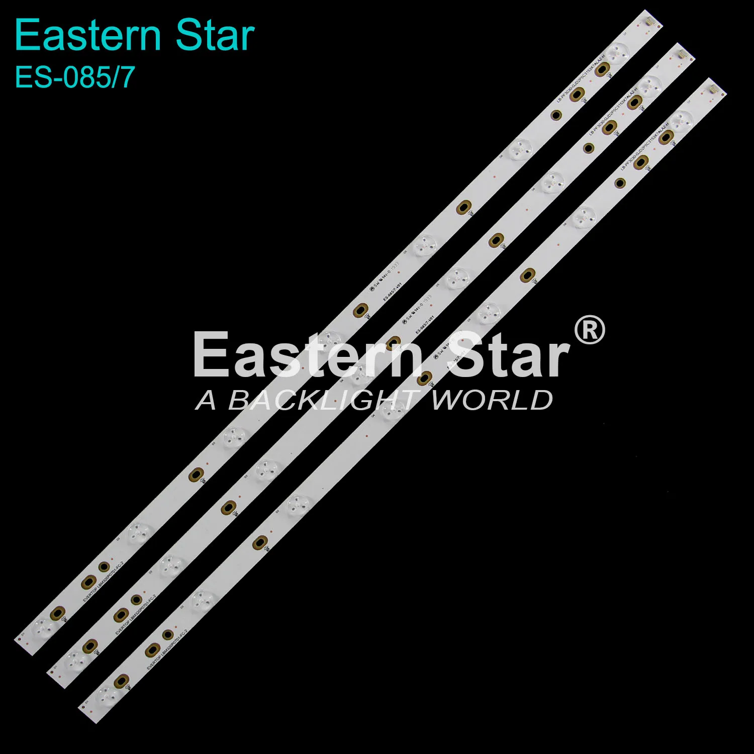 ES-085 (3 шт./компл. 7 светодиодов) LBM320P0701-FC-2 светодиодная подсветка для 32 'ТВ Phi lps LE32S5760/LE32H1461 адвокатского сословия СИД