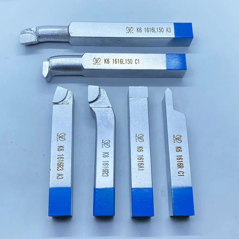 K6 high-quality hard alloy brazing tip welding tool, outer diameter inner hole turning tool, external thread turning tool