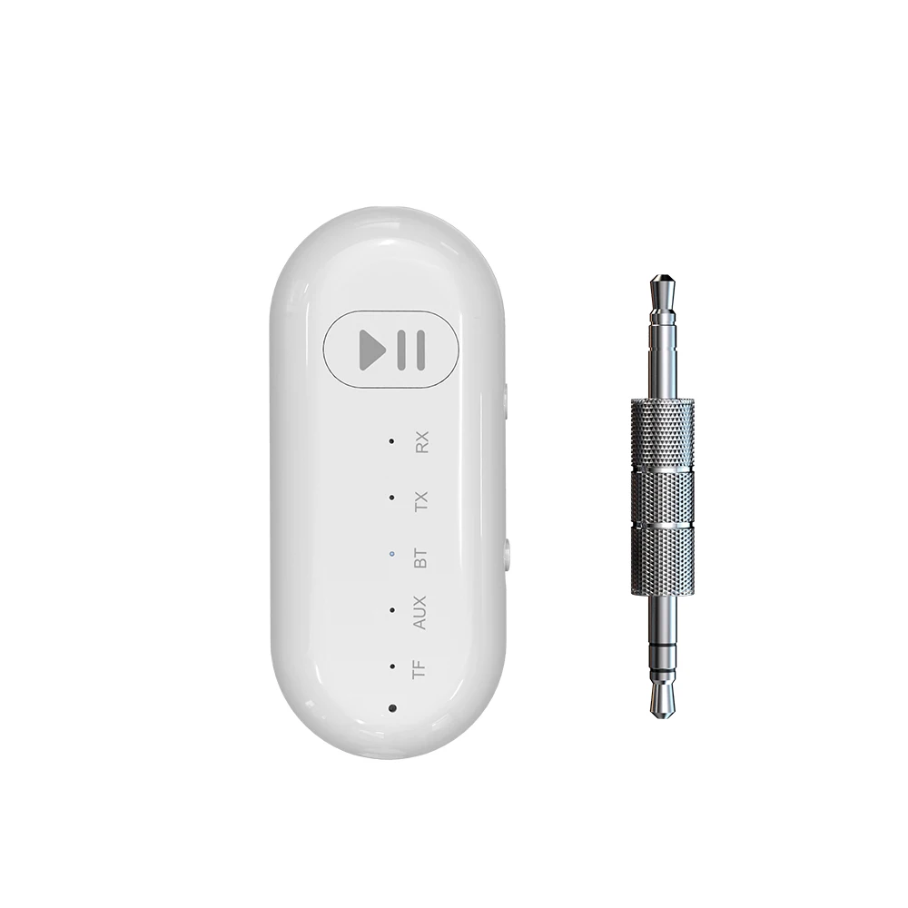 GR05 Wireless 5.1 Transmitter and Receiver 2-in-1 Wireless Adapter for TV Car Mobile Phone