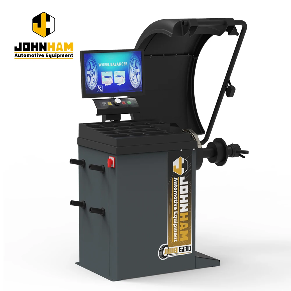 JWB680 automatic Car wheel balancer  CE certified garage equipment automatic tire balancer