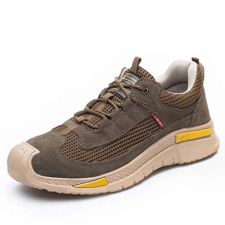 Best-selling Oil Slip Acid Resistant Work Shoes Cheap Leather Steel Toe Prevent Puncture Industrial Safety Shoes for Men