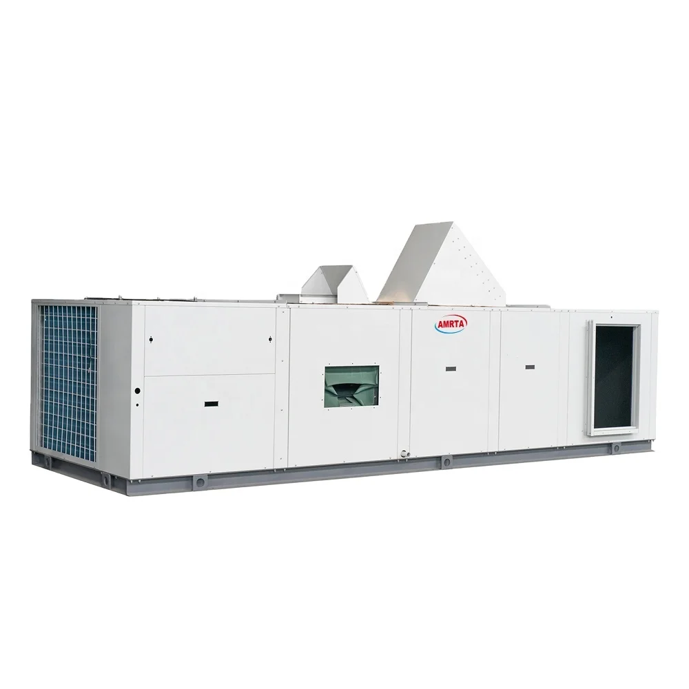 Commercial Air Conditioner T3 Condition R410A R134a 60Hz 30 Ton Rooftop Package Unit with Fresh Air