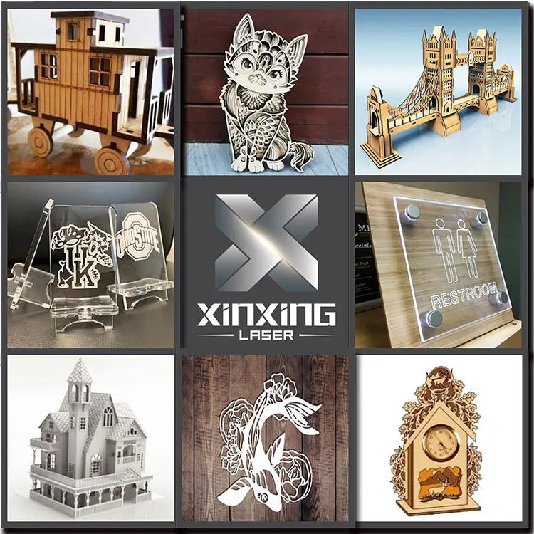 Ruida control system wooden flowers laser cut laser cutting in wood 1390 150w laser cutter 130w 100w 80w 1610 6090 optional