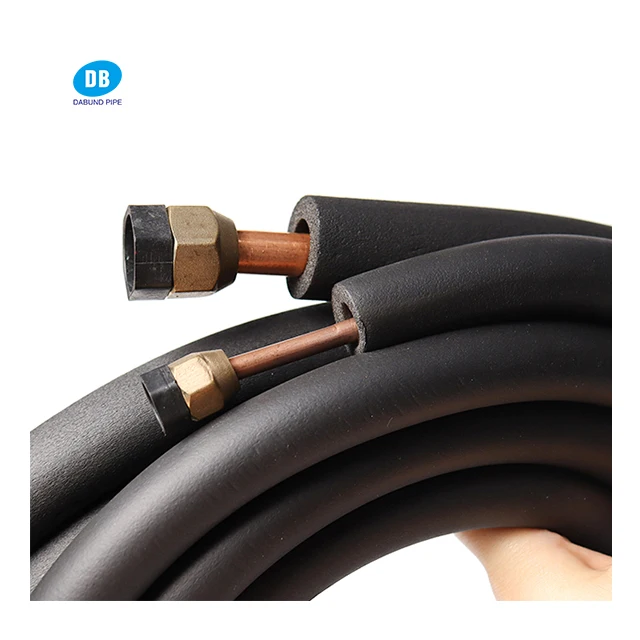 Factory Direct Pre-Insulated Copper Pipe High Quality Spare Parts for Air Conditioners