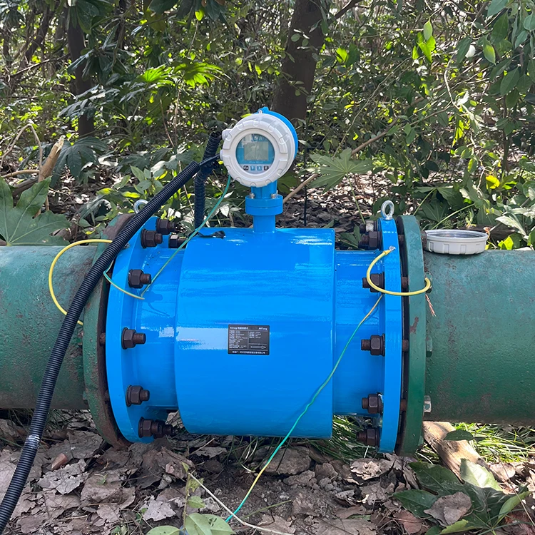 Low Price Electromagnetic Water Flow Meter IP68 Battery Operated Electromagnetic Flow Meter