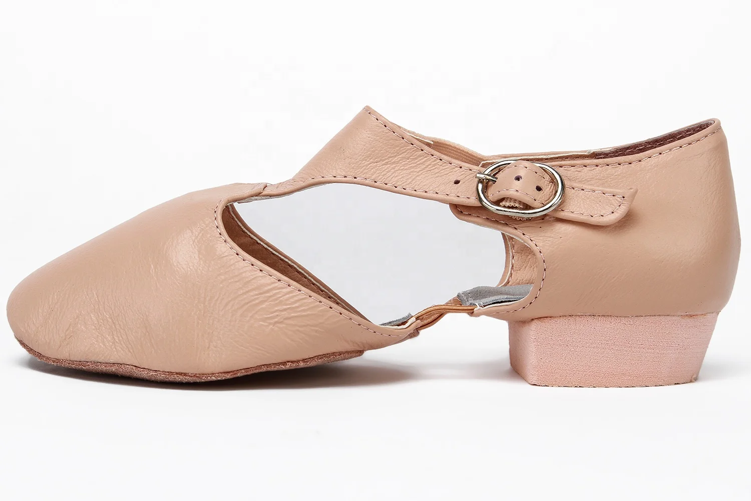 D005353 Jazz shoes for women and girls in dance training made by leather and suede