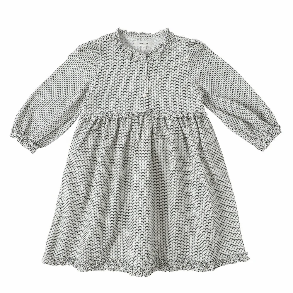 Green Horizon Hot Sale Solid Baby Dresses Square Collar Sleeveless Lace Summer Baby Girls Dresses