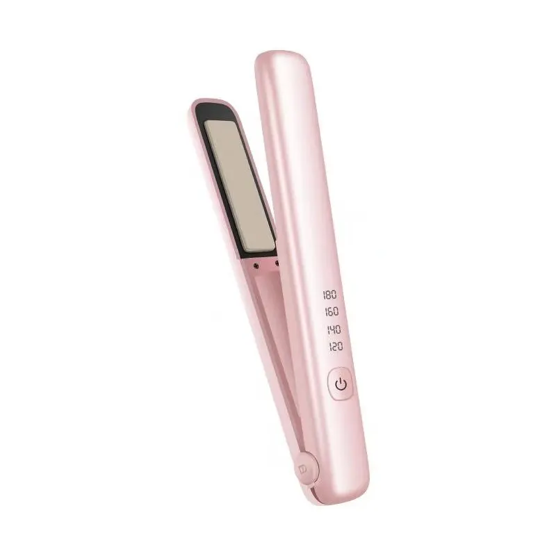 Профессиональный инструмент для укладки волос с фирменной торговой маркой, керамический утюжок для выпрямления волос, плоский утюжок