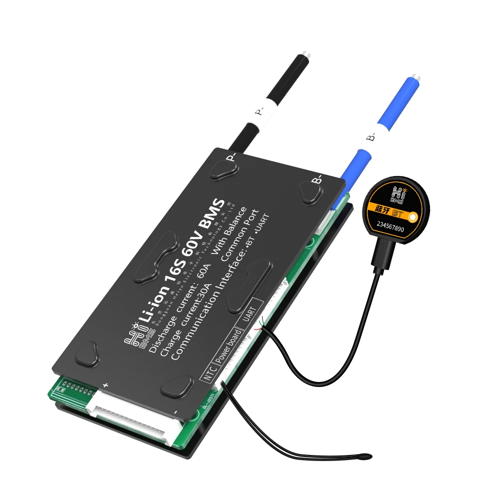 lifepo4 bms 48v 16s 15s 8s 4s pcb boards 150A 250A 300a 500a lithium battery bms 16s,BT UART RS485 CAN communication smart bms