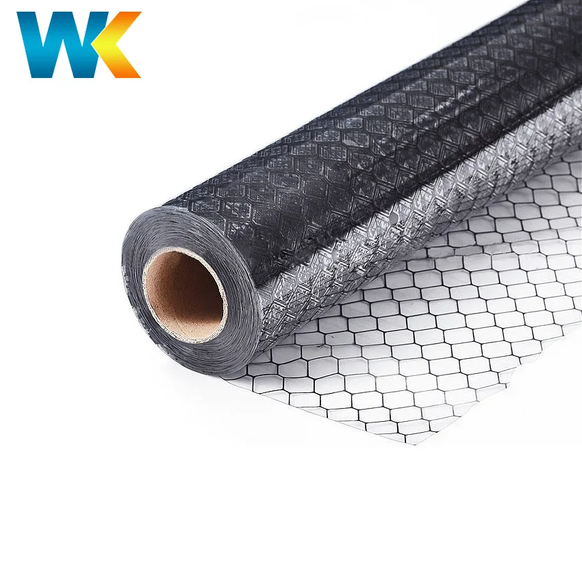 Transparent Black Cleanroom Esd Curtain Antistatic PVC Grid Curtain for ESD working area