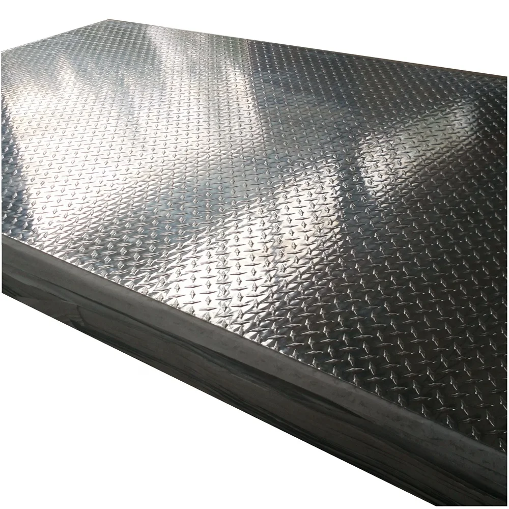 1060 1100 3003 5052 5754 6061 Aluminum Tread Plate Aluminum Checker Plate