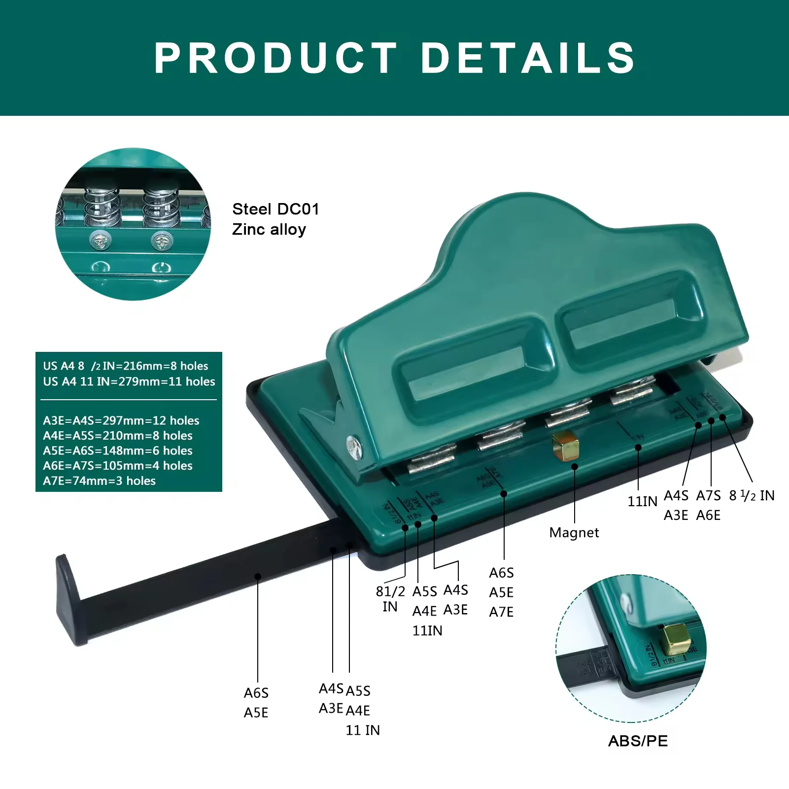 Hot Sale Happy Planner Punch for Disc Binding Notebook Mushroom Punch