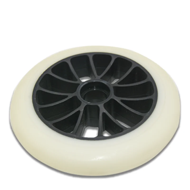 Custom made high quality professional racing wheels high elasticity wear-resistant 110mm inline skate wheels