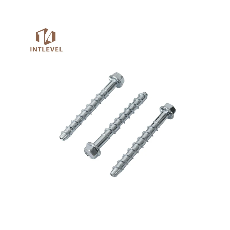 High Hardness Carbon Steel Concrete Anchors No Expansion Forces Concrete Anchor Bolts