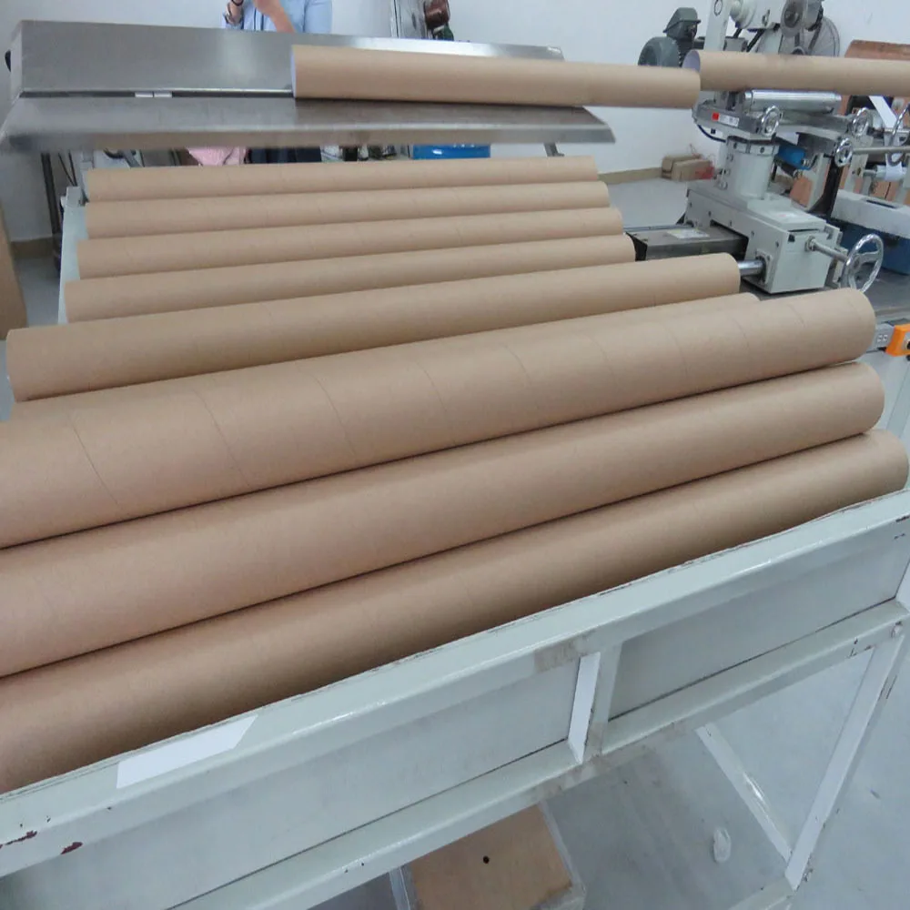 Wholesale custom various thickness kraft recycled rolling mailing cardboard core pipe paper tube