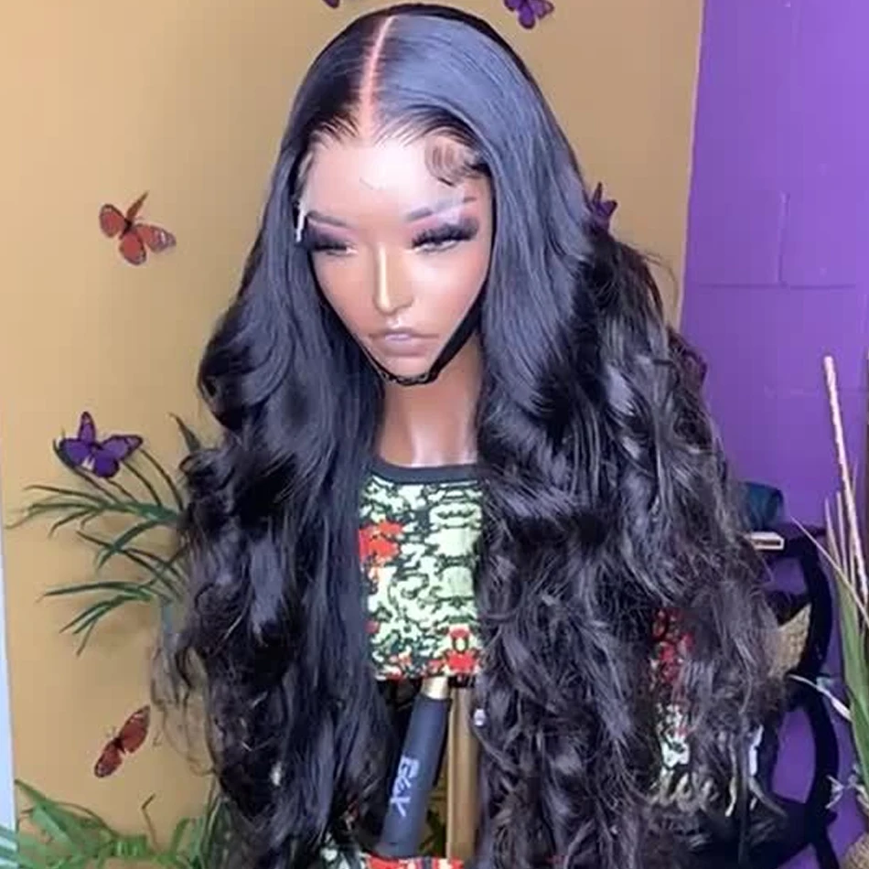 Cuticle Aligned Transparent 4x4 Human Hair Wig 22 26 30 Inch Indien,double Sided Grade 12 Human Hair Wig Indonesia With Fringe