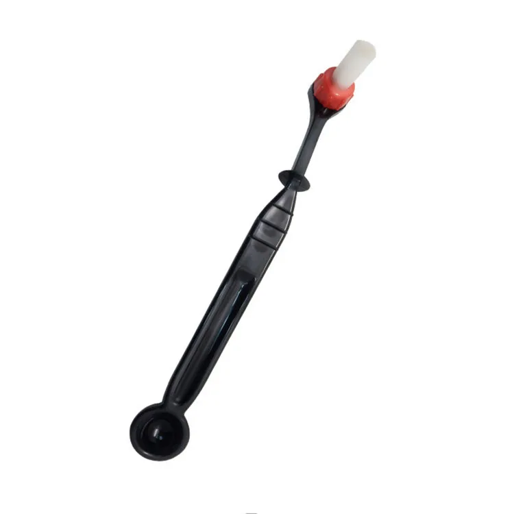 Bent Nylon Bristle Brush Coffee Machine Cleaning Brush for Semi Automatic Coffee Machine Coffee Grinders