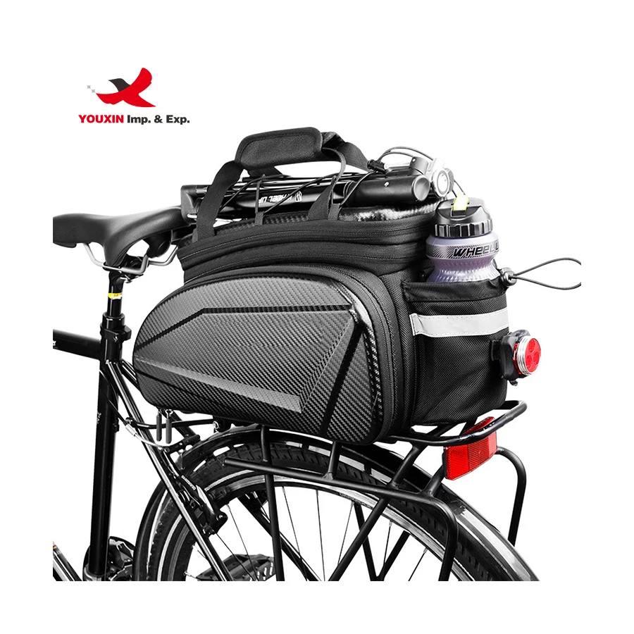 Factory Wholesale Outdoor Mountain Bike Accessories Bicycle Holder Rear Seat Cargo Bag Bike Trunk Bag