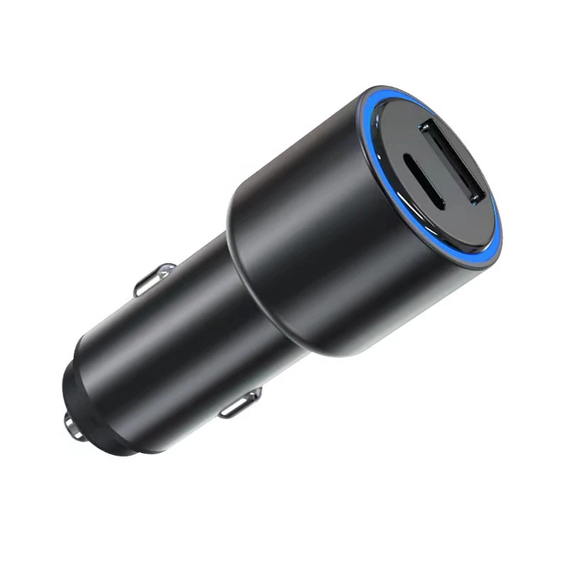 2022 NEW arrival 12V-24V portable 36W PD QC3.0 PPS  fast car charger USB+Type-c 2 port dual quick car charger for phone