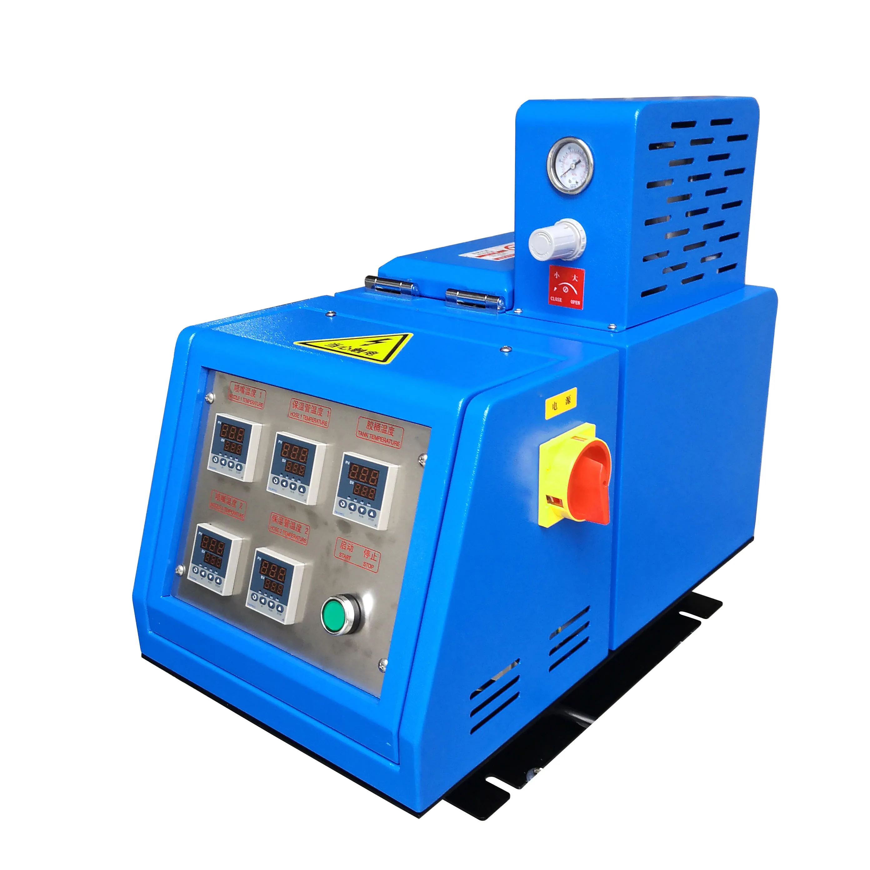 Manufacturer hand-held piston pump hot melt adhesive machine small high temperature resistant hot melt adhesive machine