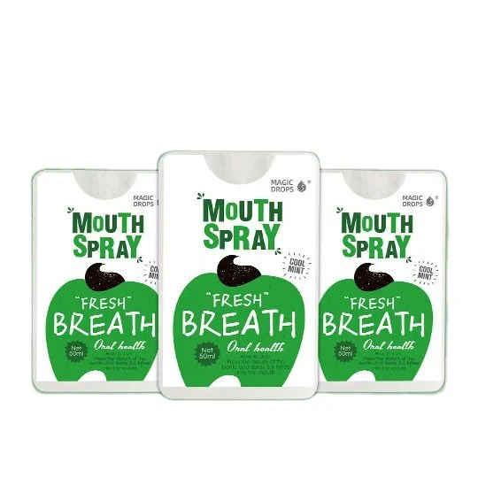 Hot Products Oral Care Portable Mint Perfume Mouth Breath Freshener Spray For Bad Breath