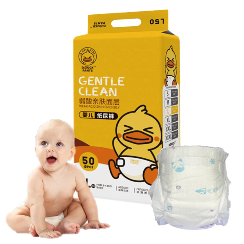 Hot Selling Diapers Wholesale Baby Diapers / Disposable Pampering Diapers Printed 3D Quality Cotton 3D Leak Prevention Channel