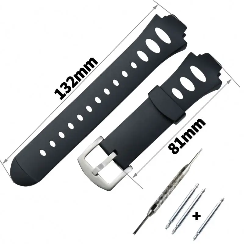 Hot Watch accessories men rubber strap for Suunto Observer X6HRM outdoor sports watch Band