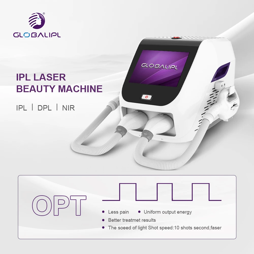 ipl machine with cooling GLOBALIPL Suitable for salon use ipl dpl hair removal and whitening machine