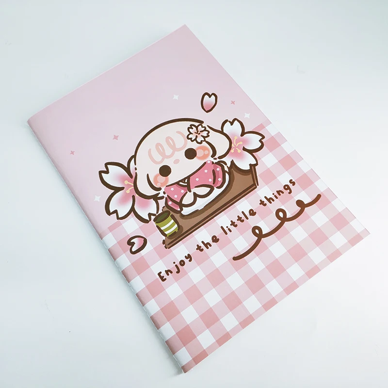 Note book pressure releasing sticker book print with release reusable paper inside