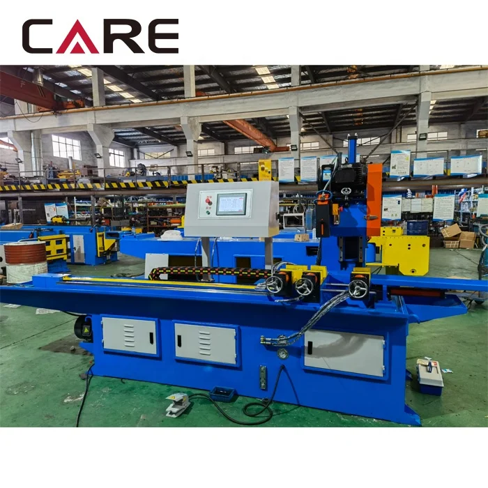 China square tube cutting machine with automatic feeding