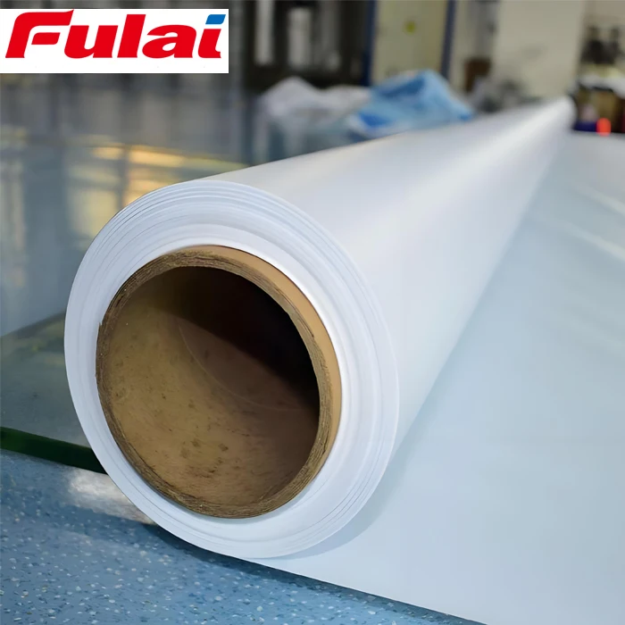 240g-750g 3.2m Matte Advertising Banner Material Specification Pvc Flex Banner Production Line