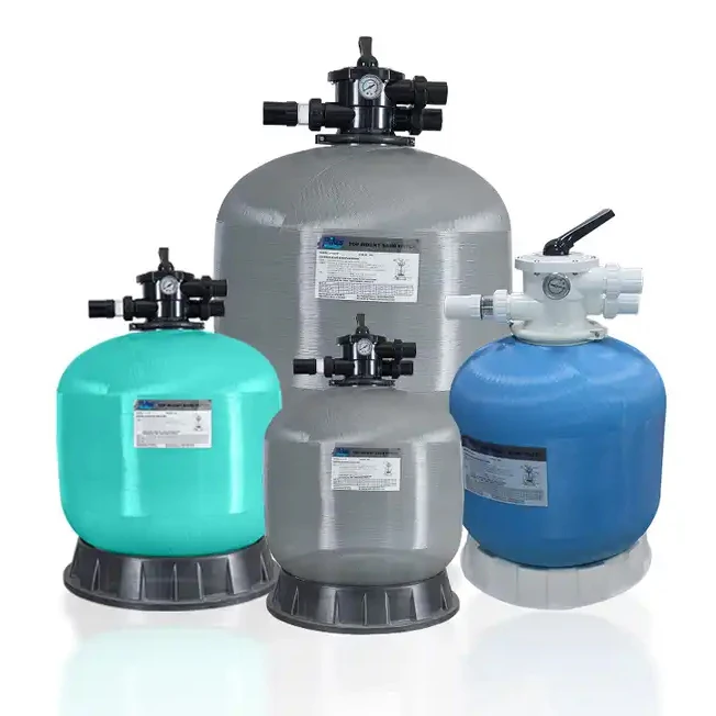 Top Mount Sand Filter with Quartz Filter Big Capacity Filtration Clear Sand Filter for Swimming Pool