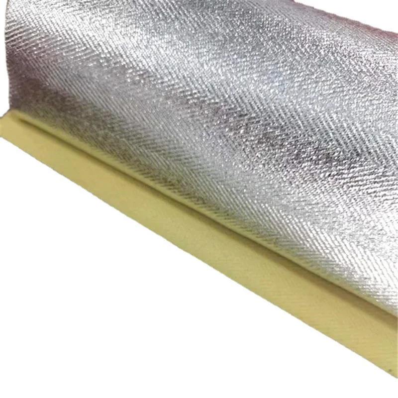 Aramid fabric High Temperature Resistant Heat Resistant for welders with aluminum coating
