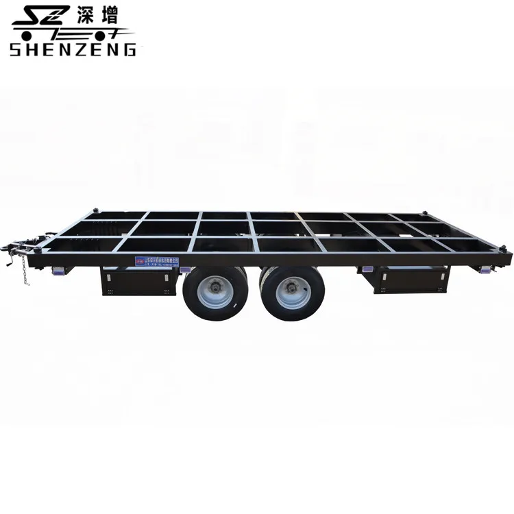 America 20000lbs GVM mobile container house trailer chassis