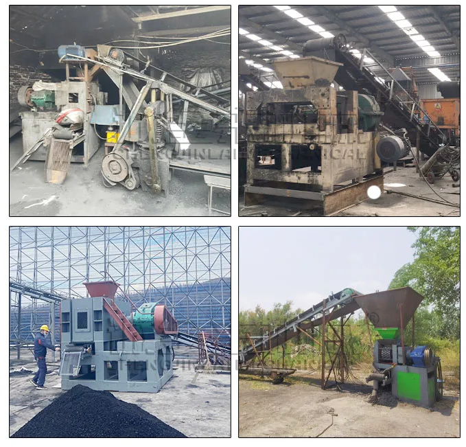 high pressure coal ball pressing machinery carbon powder pressure ball machine charcoal making machine coal production line