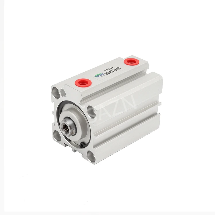 
CQ2B Series SDA Double Acting Compact Ultra Thin Pneumatic Cylinder Manufacturer 