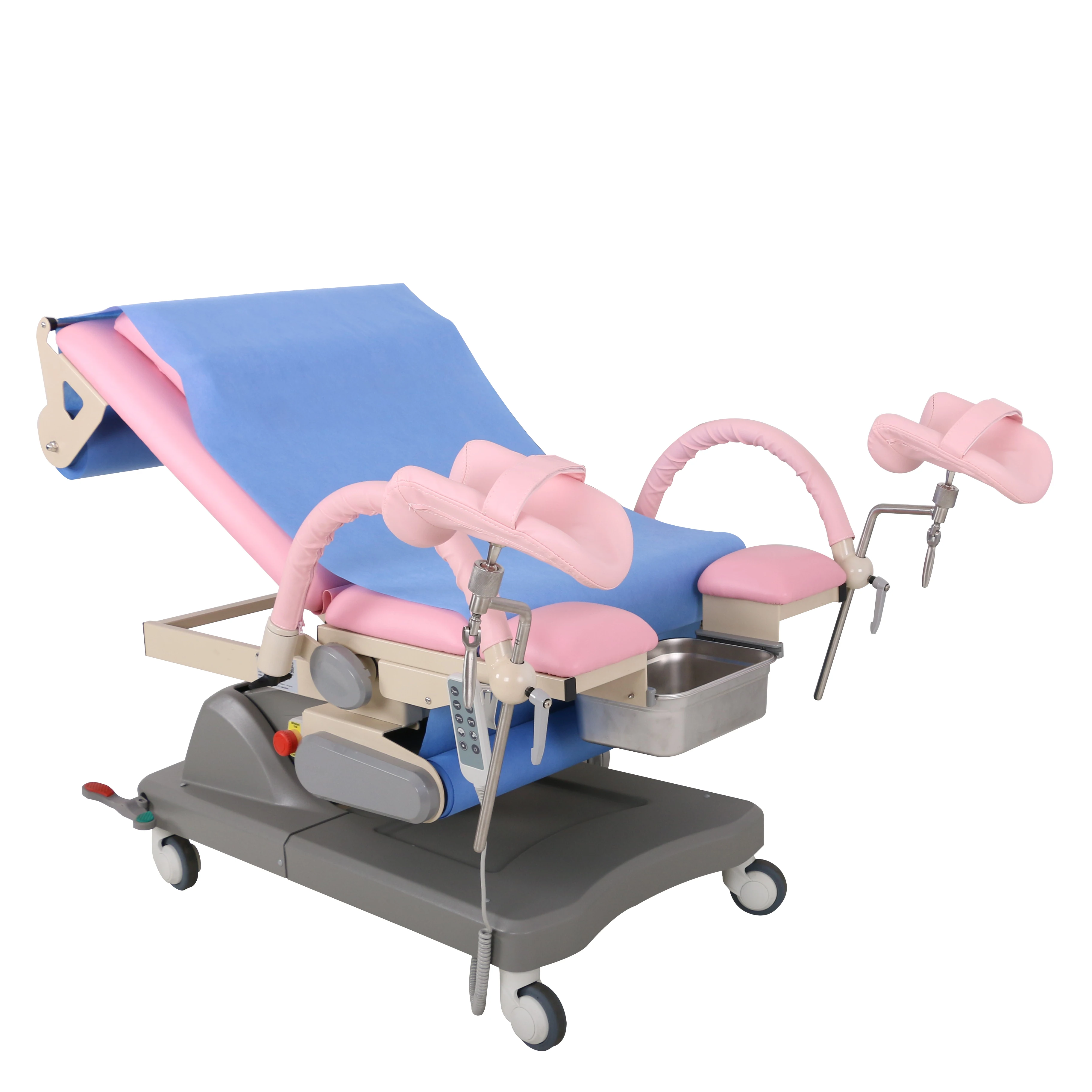 Hospital Medical Metal Electric Motor Examination Bed  Electric Examination Table Gynecological Examining Table