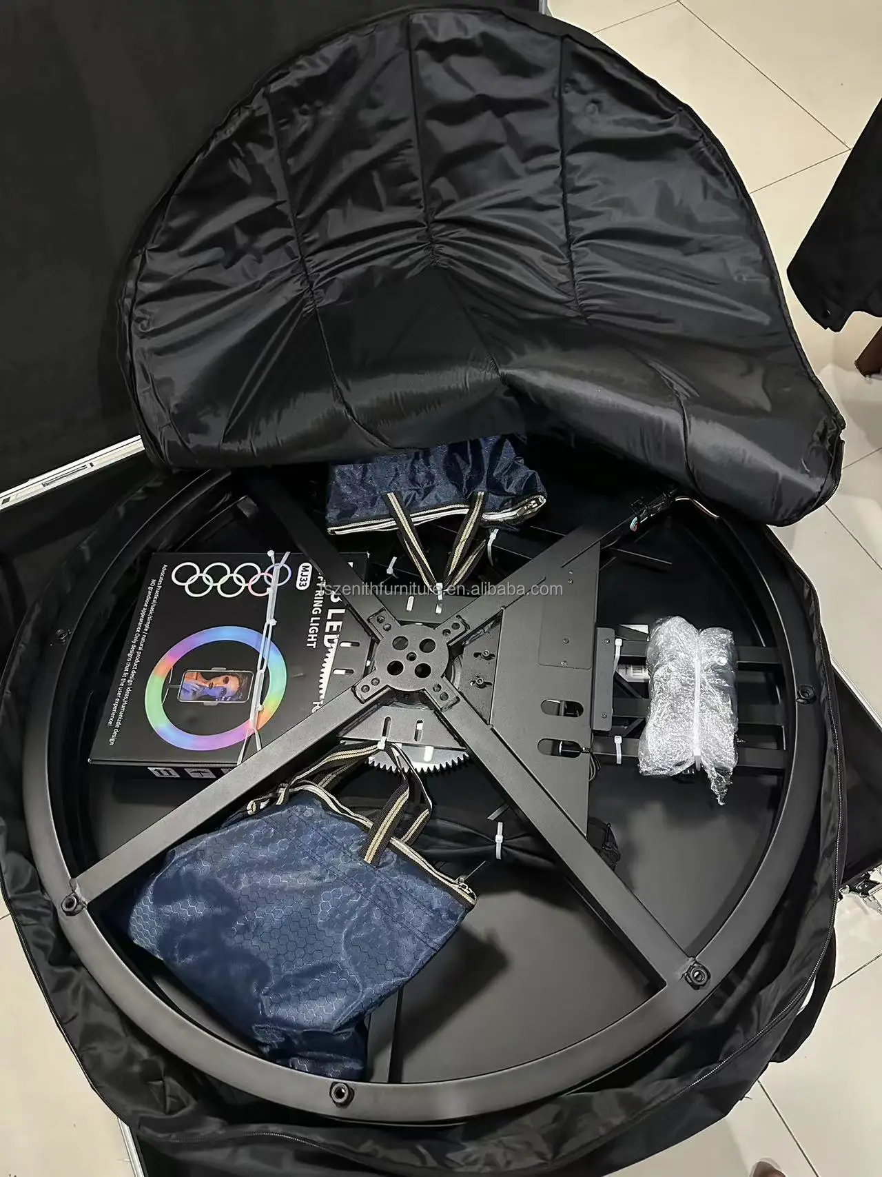 Party Supplies Portable Selfie 360 Degree Spinner Platform Business Automatic Manual Photo Booth