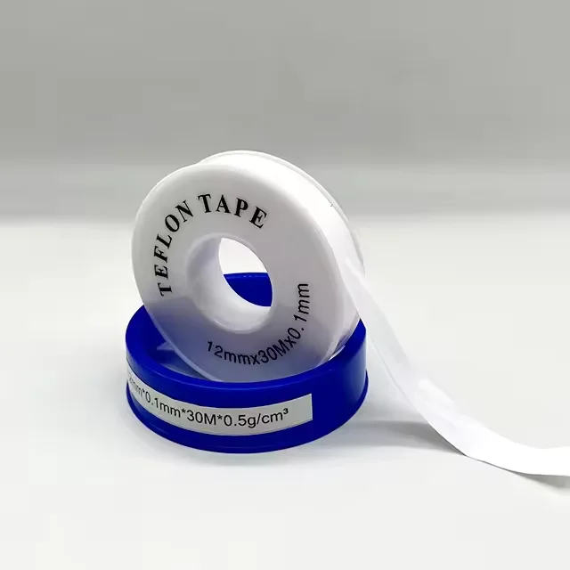 Tefloning tape 12mm ptfe thread sealing pure raw material water plumbing thread tape high temperature resistant tape