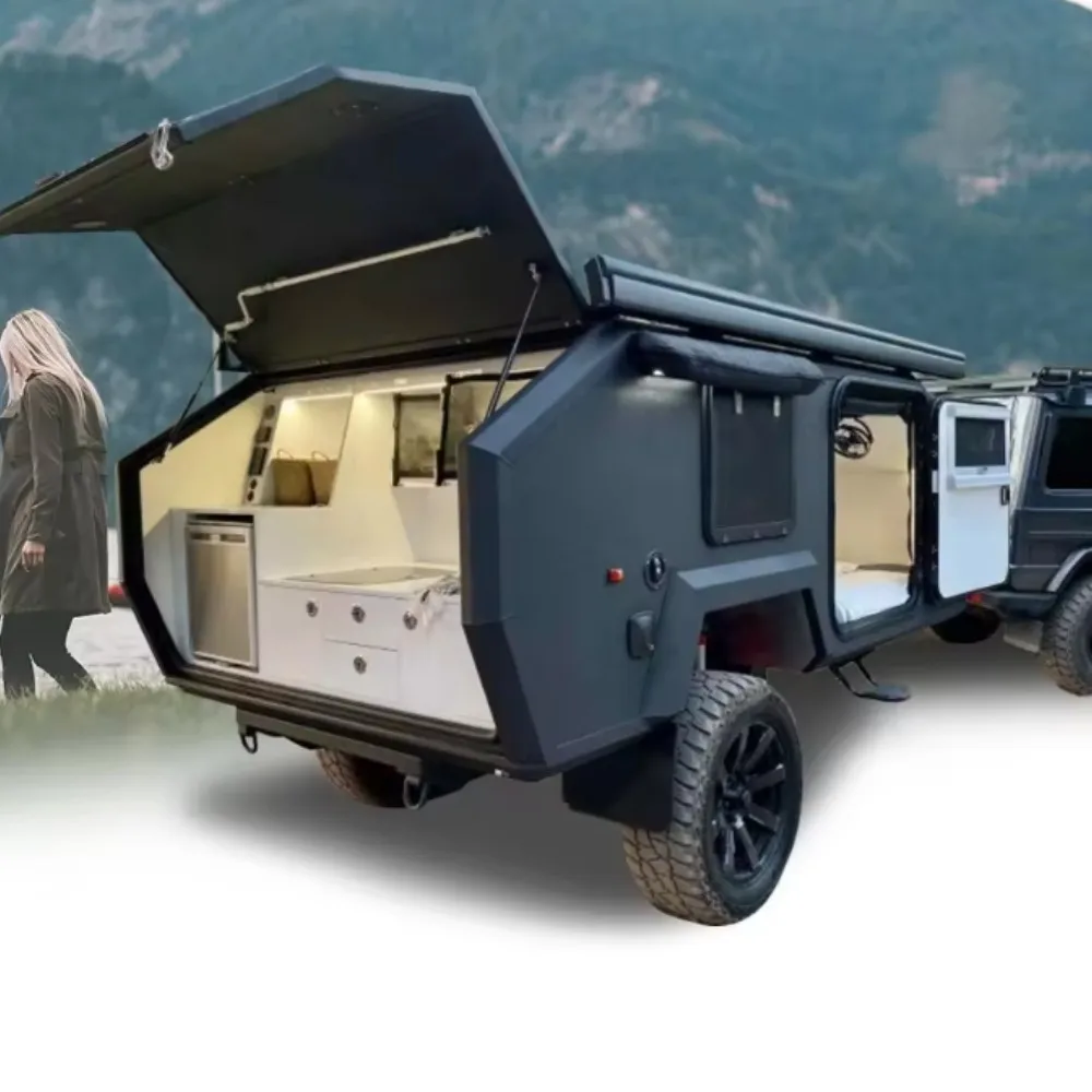 Rv Camper Van Motorhome туристический трейлер всплывающий караван Гибридный внедорожный Кемпер