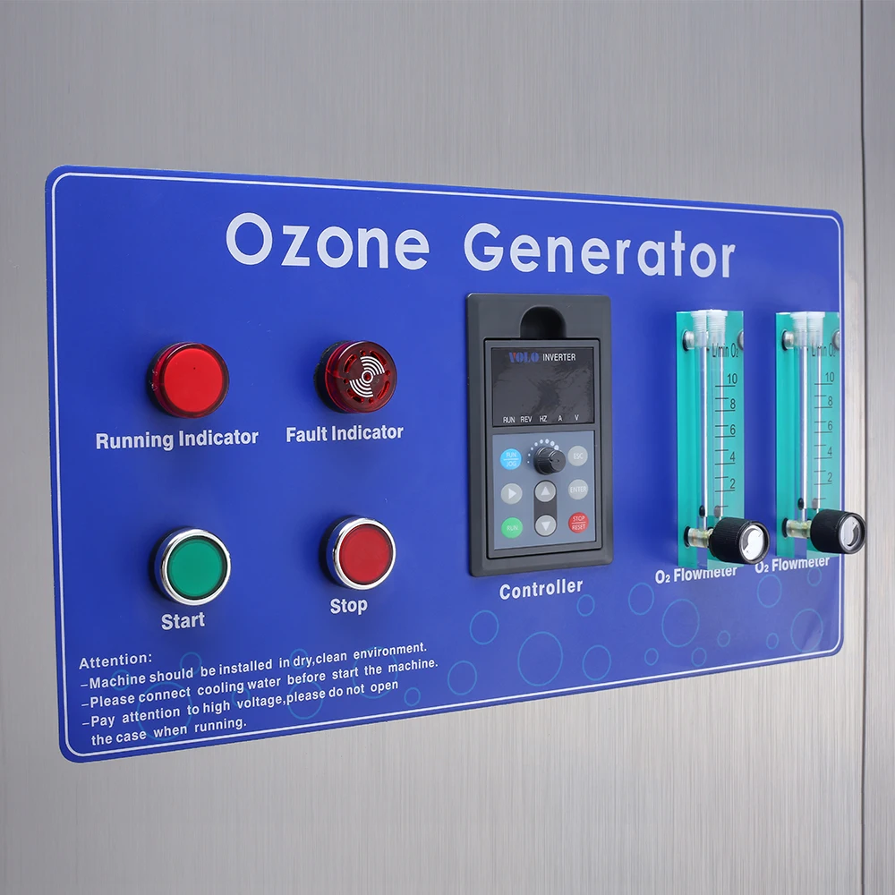 Qlozone air water purifier sterilizer ozonator water treatment machinery ozone generator for pond