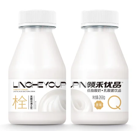 Customized 268g Original Strawberry Blueberry Frozen Yogurt MIx Fluid Milk And Milk Products Yogurt Snack