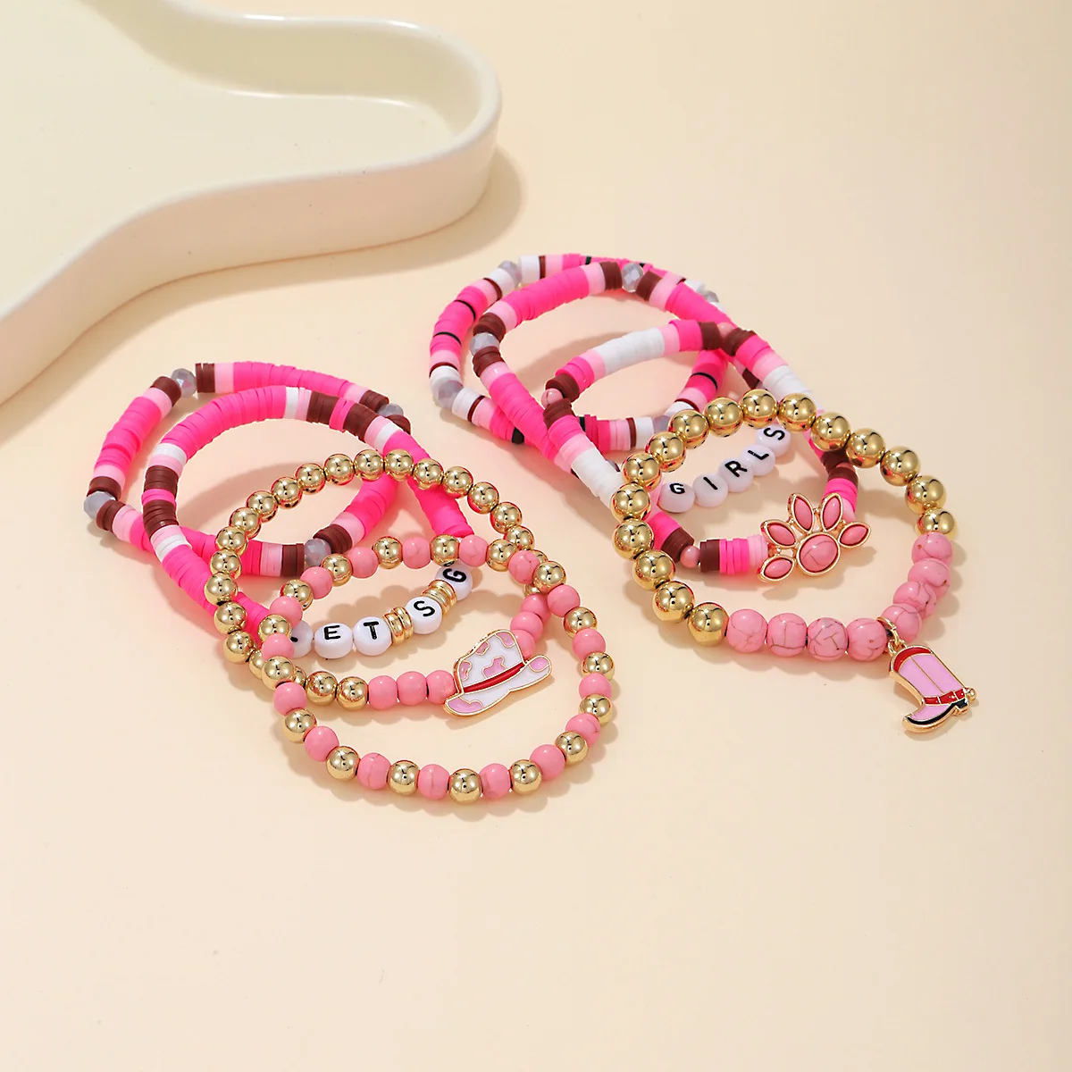 Wholesale Fashion Popular Cowboy Bracelet Multi-Layer Turquoise String Western Cowgirl Style Gift for Girlfriend Exclusive