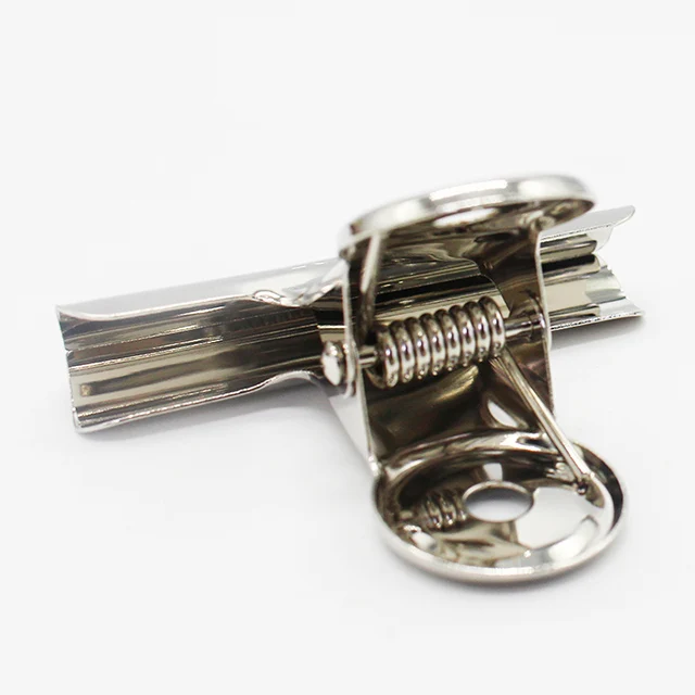 
China manufacturers stationary 19 mm Metal Silver paper binder clips for school office 