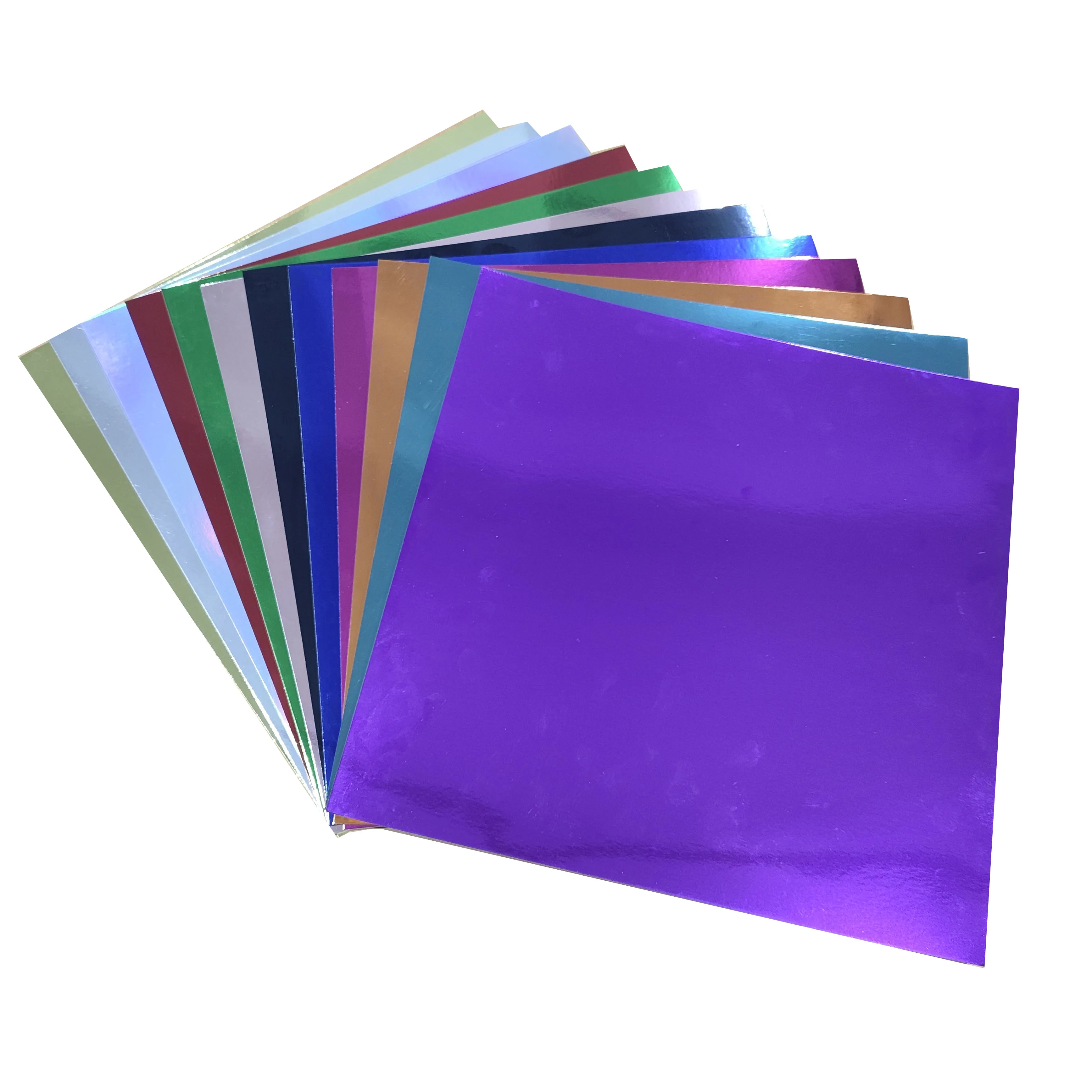 Хит продаж металлическая бумага зеркальная картонная для детей ручной работы Сделай своими руками украшение торта поделки