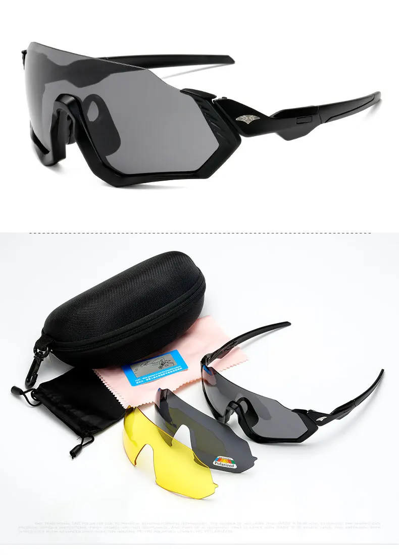 2021 New Sport Glasses Sunglasses Bicycle Cycling Polarized Sun For Men Women